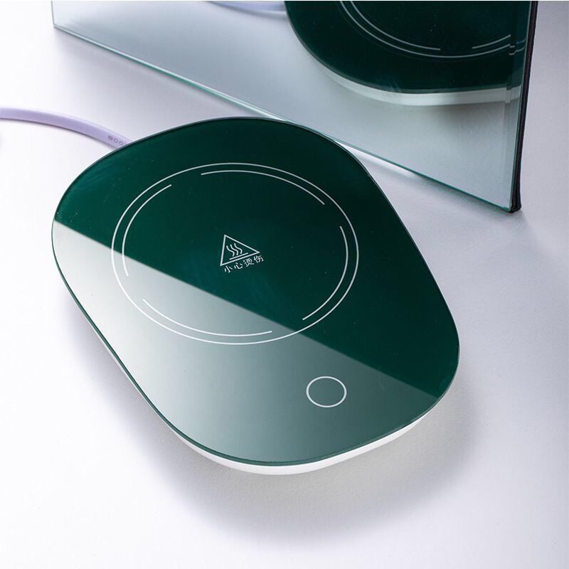 Z40 elektryczna kawa/kubek/mata na kubki/podkładka grzejąca robić domowego biura herbata mleczna woda automatyczny-wyłączony prezent czajnik elektryczny urządzenia domowe: zielony