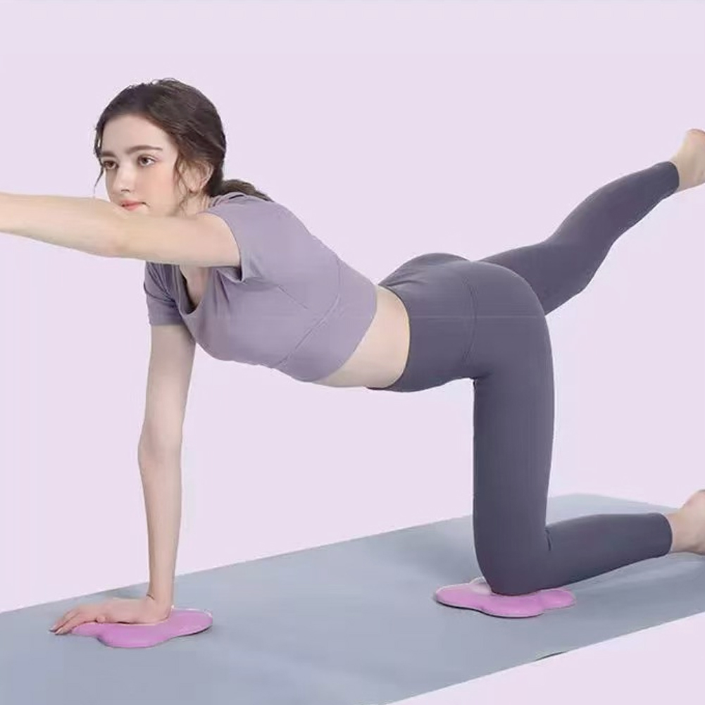 Rodillera gruesa para Yoga, cojín para muñeca, caderas, manos para pierna, brazo, codos, ejercicio de equilibrio, Fitness, Pilates, esterilla de Yoga, tablón, estera de TPE