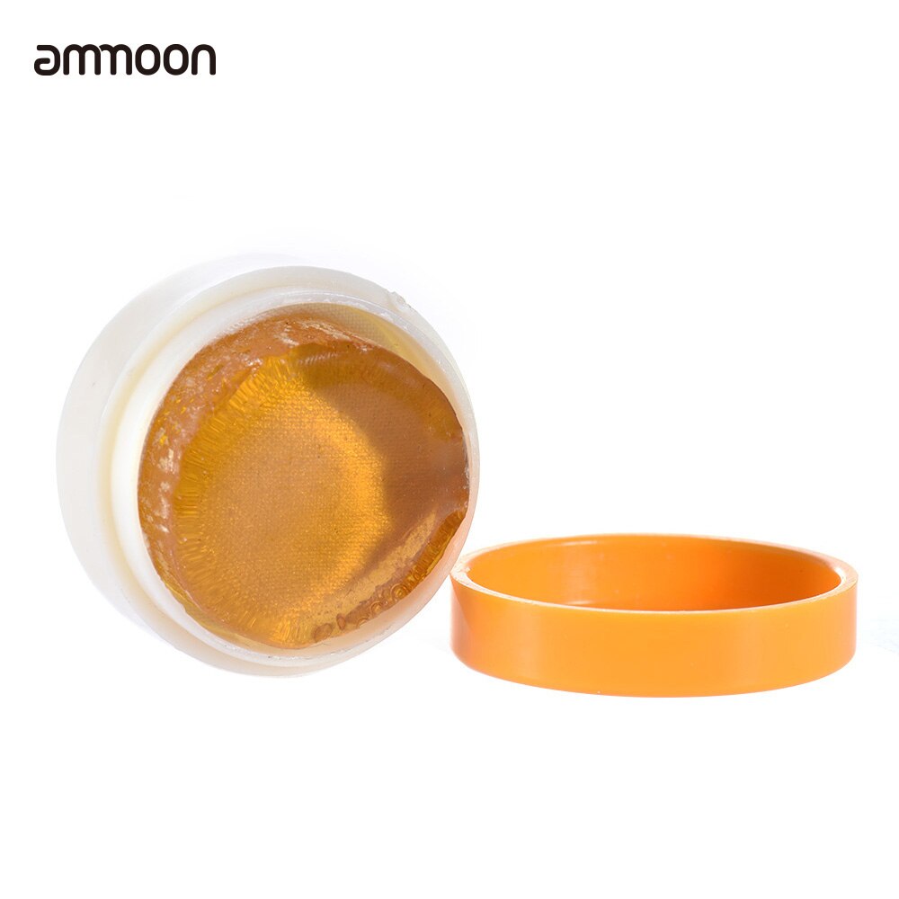 Ammoon Natuurlijke Hars Transparant Oranje Vioolhars Cilindrische Voor Viool Altviool Cello Licht En Lage Stof