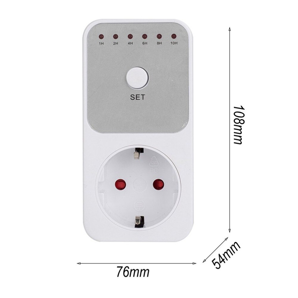 Mini Led 120V 15A 1 H-10 H Countdown Timer Schakelaar Stopcontact Plug-In Tijd Controle voor Keuken Elektrisch Apparaat Us Eu Au Plug