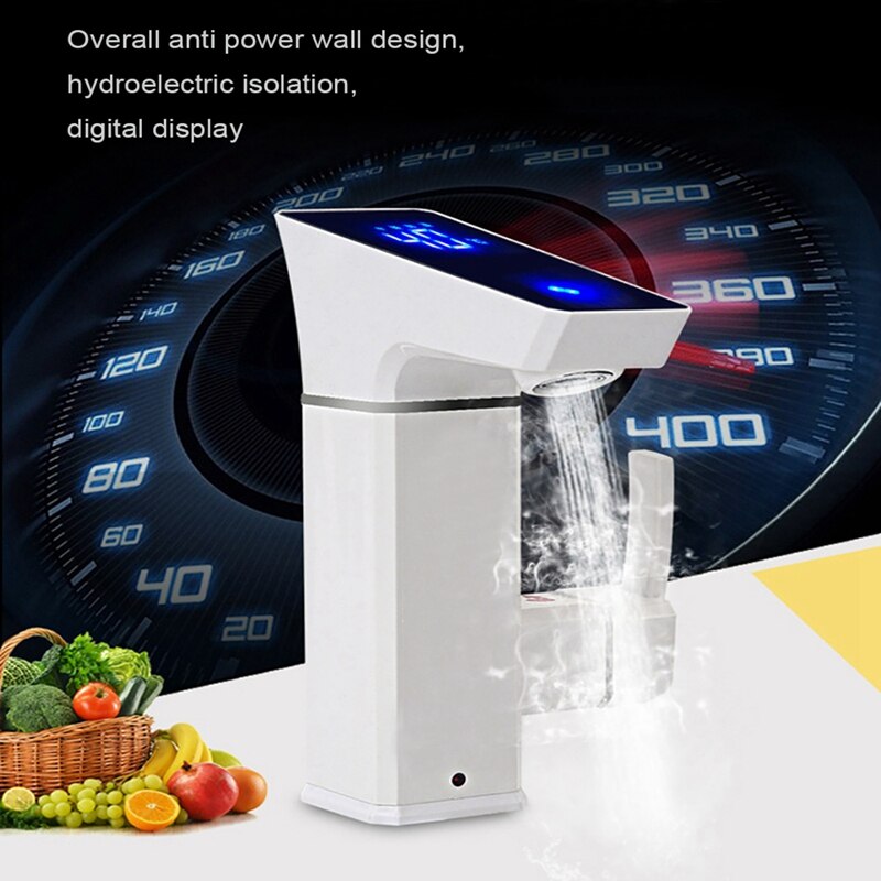 3000w led display temperatur øjeblikkelig tankfri vandhane køkken bruser elektrisk vandhane varmelegeme vandhaner