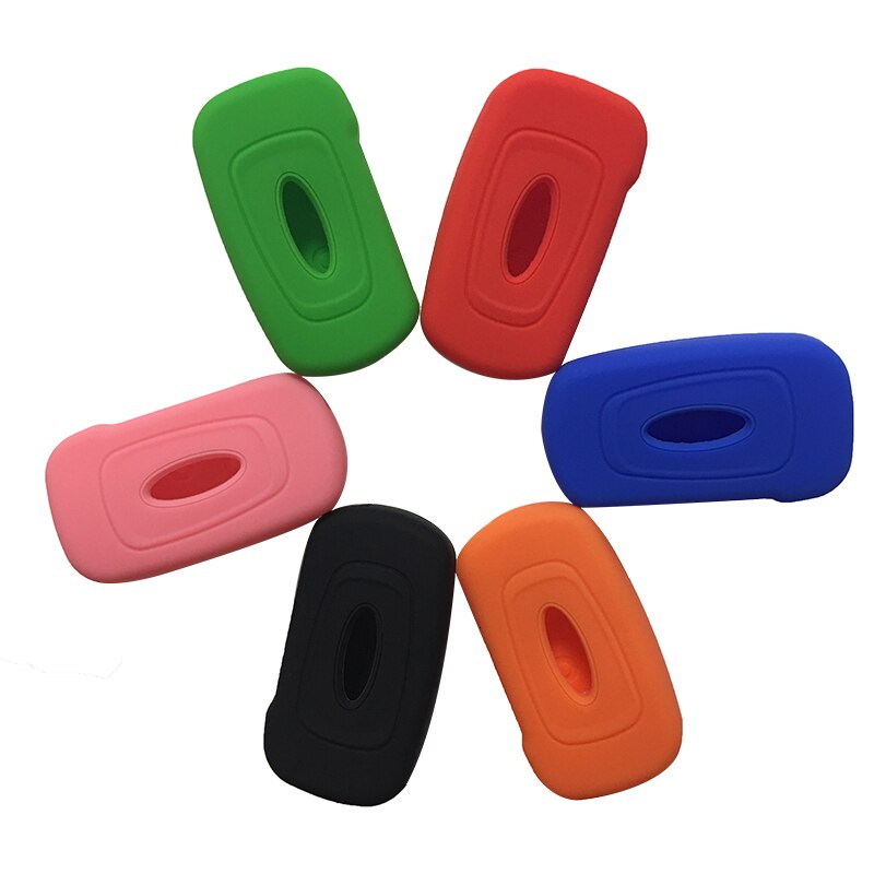 3 Button Flip Remote Key Case For Ford KA Streetka Vehicles Model Silicone Key Cover Car Accessories Holder Fob