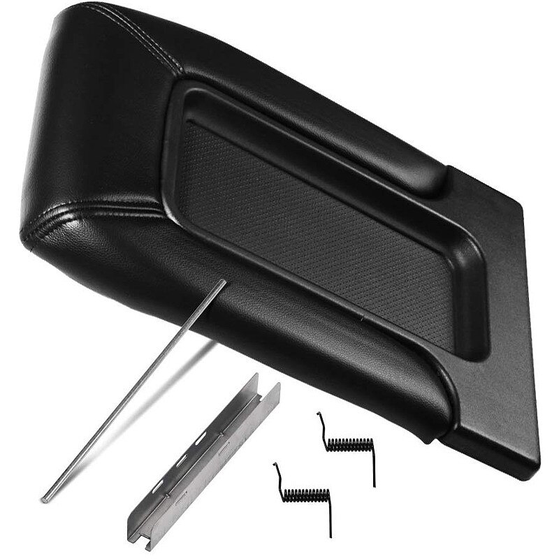 Interior Armrest Hinge Latch Center Console Lid Replacement Kit For Chevy Avalanche Suburban GMC Sierra Yukon