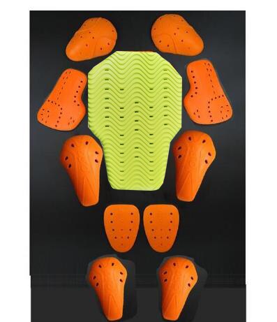 DSO Motorcycle Jacket Insert Back Armor Detached enhanced Body Inside armor Spine Chest Knee Elbow protector