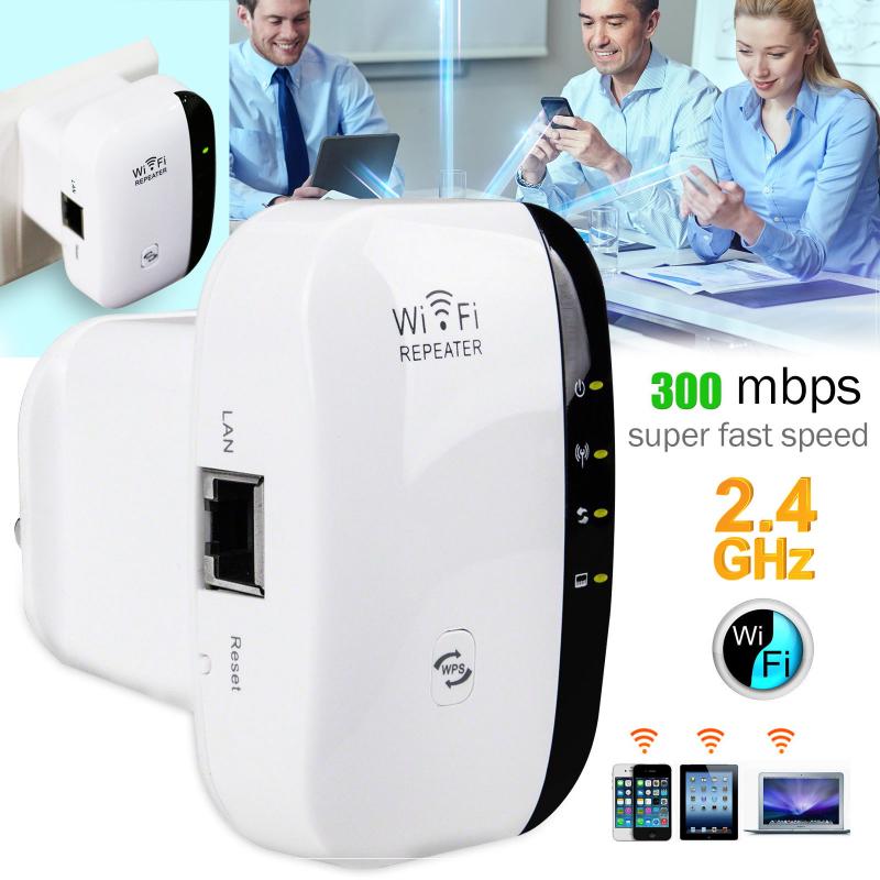 300 mbps trådløs repeater wifi forstærker wifi extender wi-fi range extender wifi signal forstærker booster 802.11n adgangspunkt