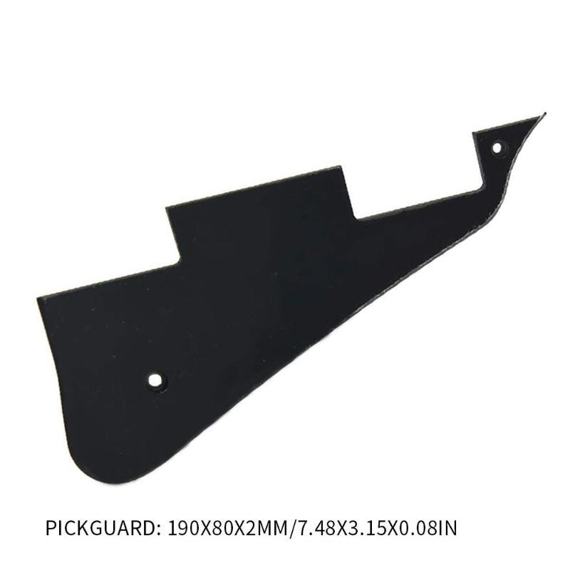 Electric Guitar Mounting Guard Plate Iron Bracket Set Pickguard with Screws for Gibson Les Paul LP Guitar Parts Accessory