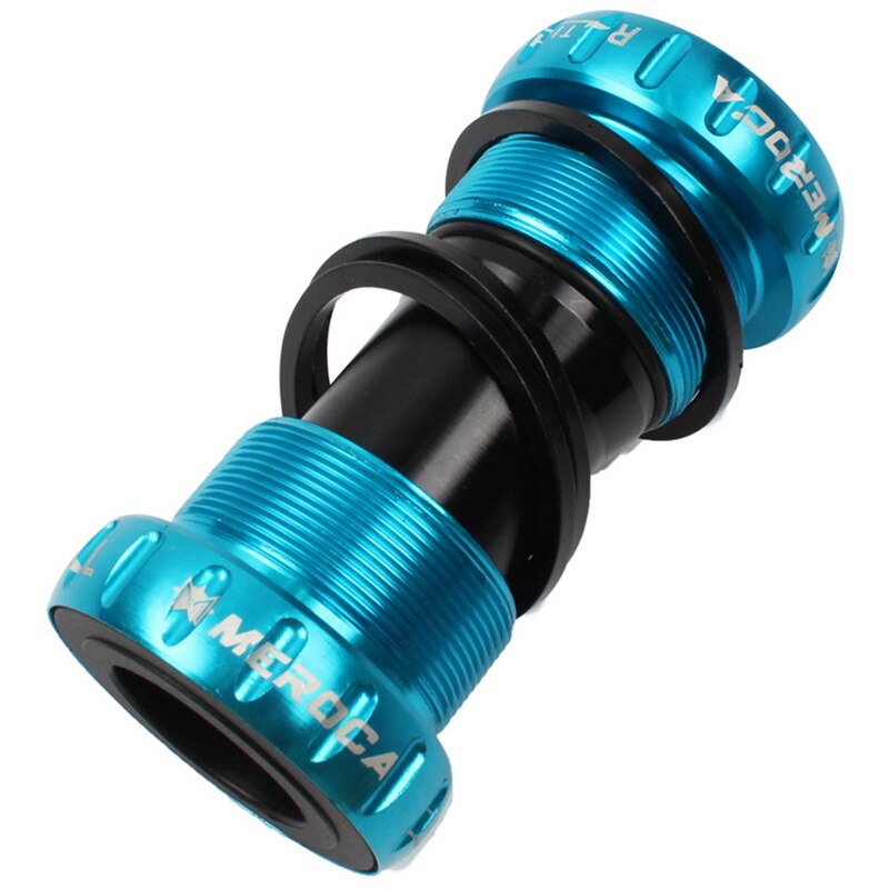Mountainbike Tretlager, Aluminium Wasserdicht BB 68-73mm Schraube/Gewinde Typ Kurbel Lager, fahrrad Achse Teile für FSA SRAM: BLUE