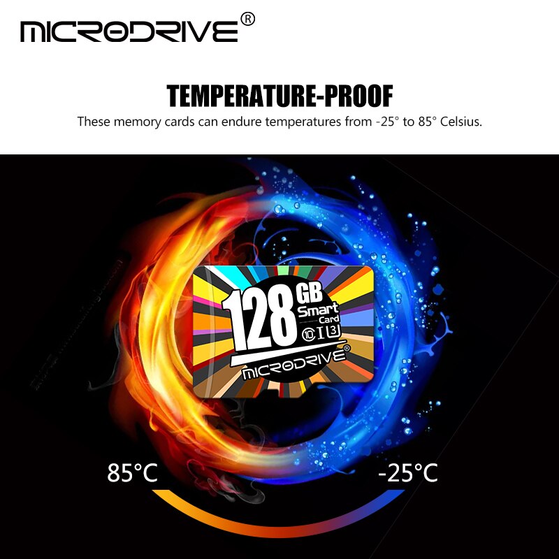 Micro sd-kort 128gb mini flash-kort 16gb 32gb klasse 10 hukommelseskort 64gb tf-kort cartao de memoria til gratis adapter