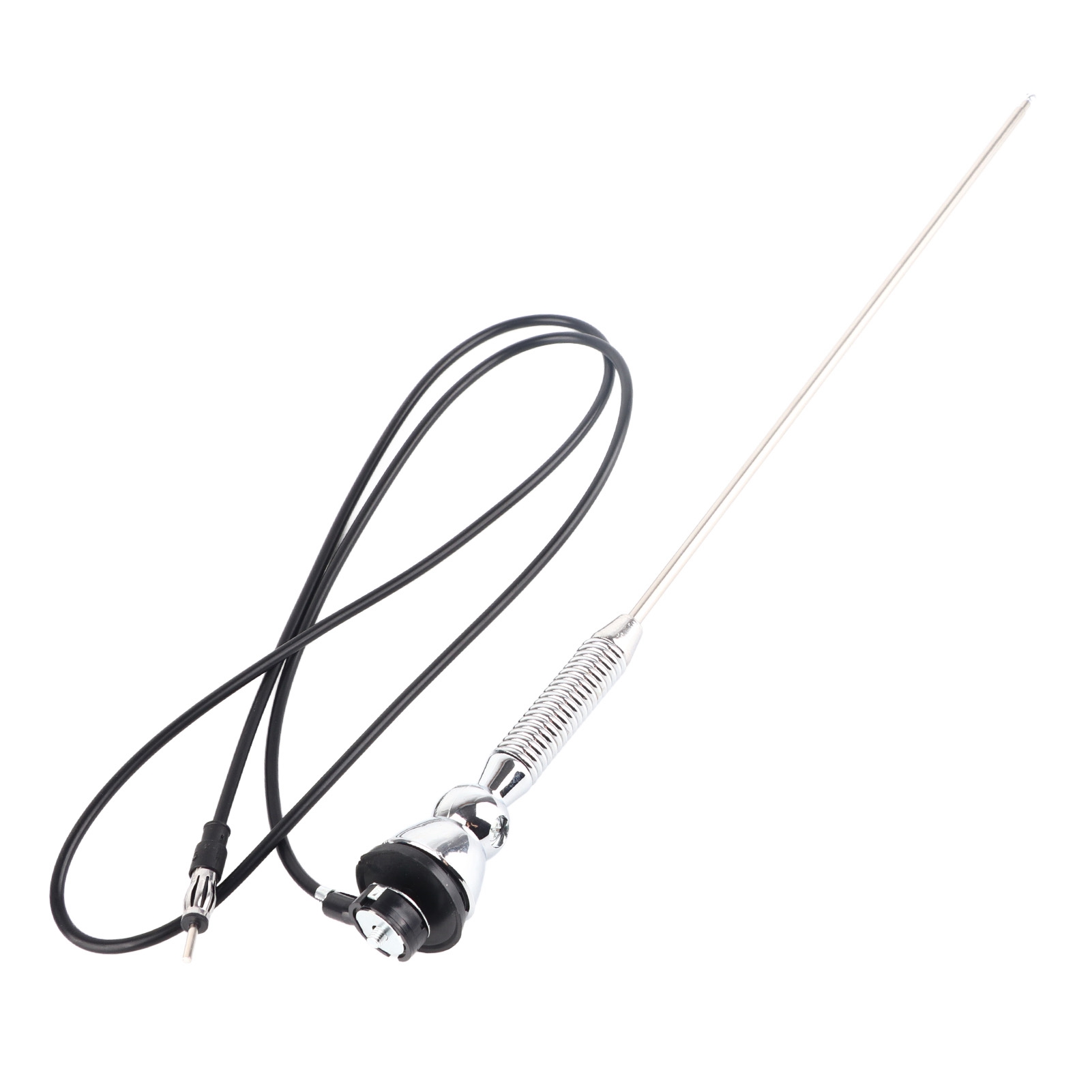 Universele Auto Dak Mount Mast Antenne Spatbord Radio Am/Fm Signaal Antenne Versterkte Antenne Veer Zachte Staaf 180 ° Draaibaar