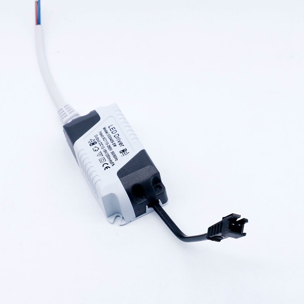 Led driver 5w utgång  dc12-18v 250ma för led automatisk spänning led strömförsörjning belysning transformatorer för led strip