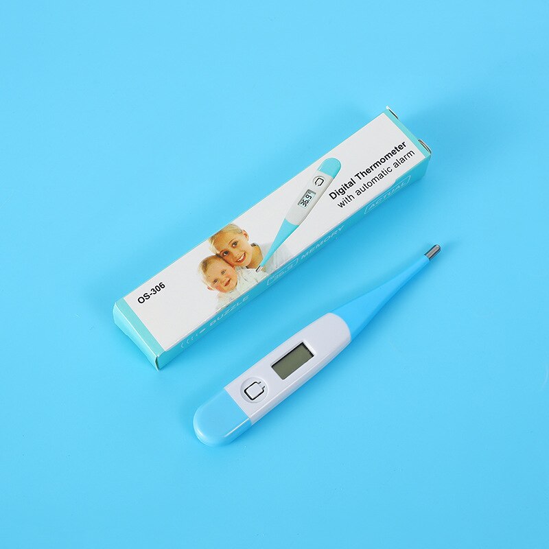 2021 nye digitale baby elektroniske termometer lcd hjemme termometer skjerm vise fleksibel tupp munn underarm universell feber