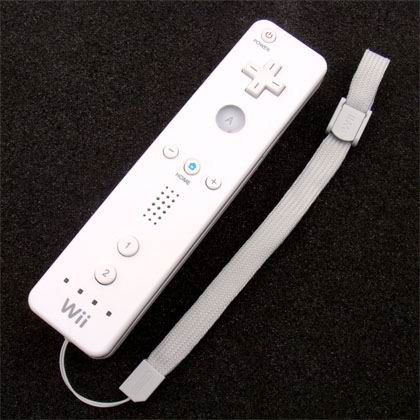Valkoinen liiketunnistin bluetooth langaton kaukosäädin nintendo wii konsolipeliin