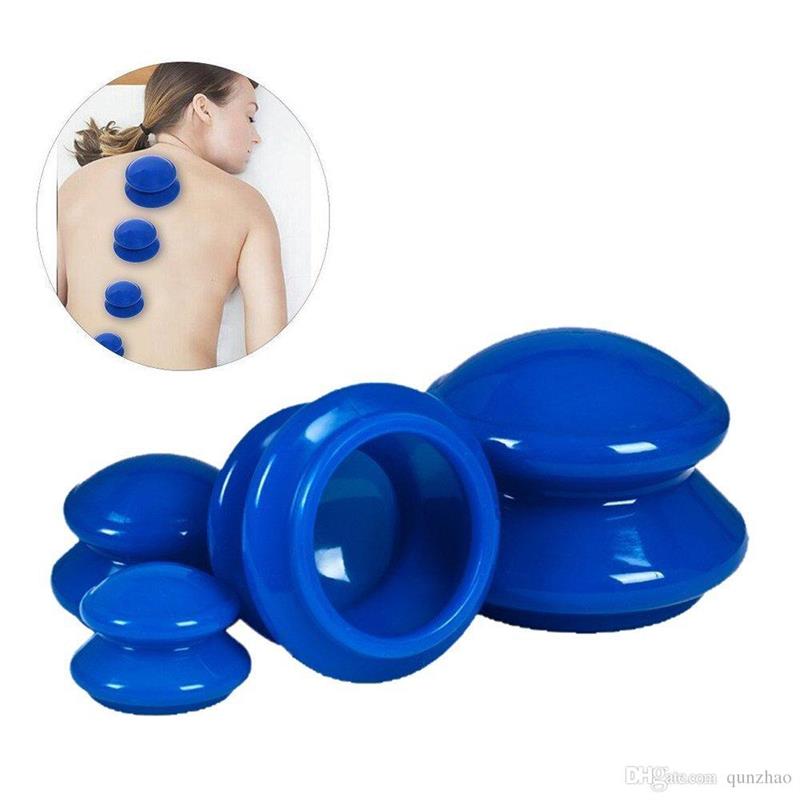 4 stks/set persoonlijke Massager Cellulitis Vacuüm Zuig Siliconen Massage Cup