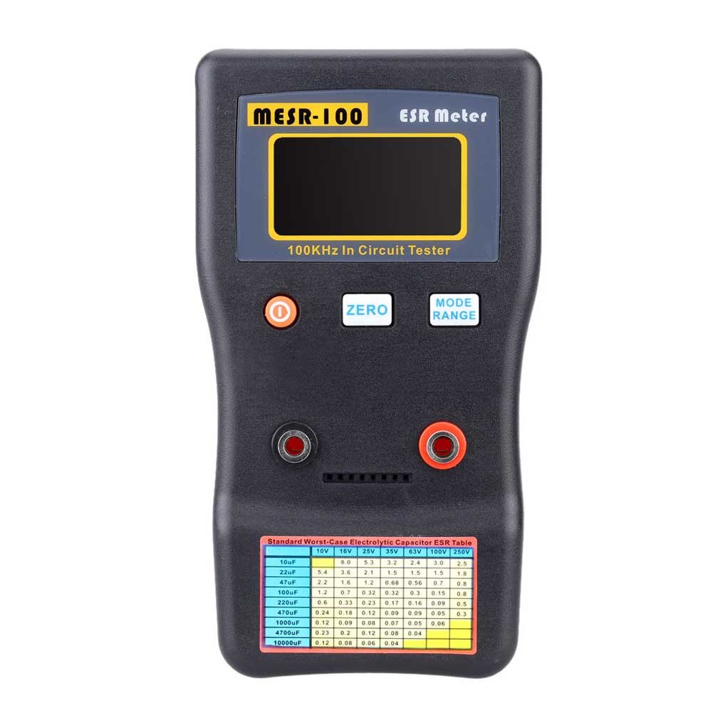MESR 100 Capacitance Meter Multifunctional Home Portable Professional Internal Resistance Tester Measuring Tools Digital