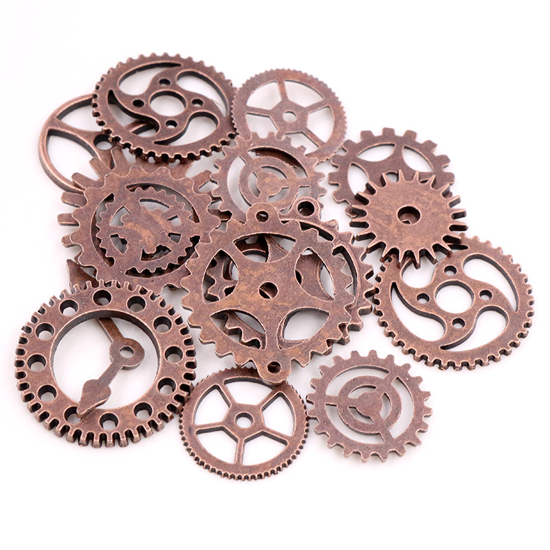 Gearssmall Size 8-25Mm Mix Legering Mechanische Steampunk Cogs & Tandwielen Diy Accessoires: Imitatie gerhodineerd