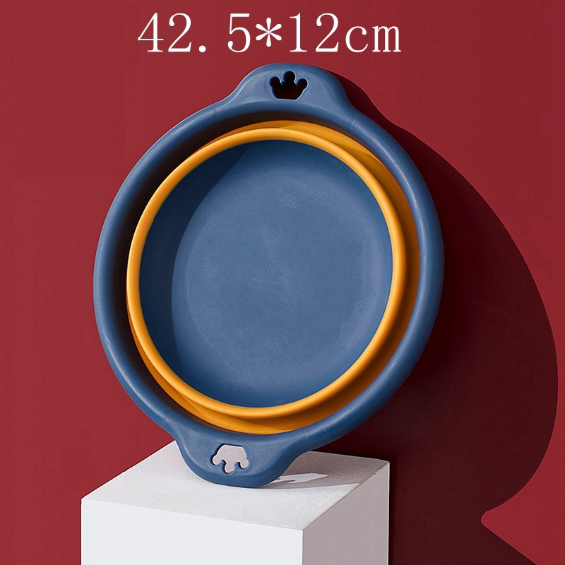 Huishoudelijke Inklapbare Wastafel Multi-Size Draagbare Milieuvriendelijke Plastic Wastafel Badkamer Toiletartikelen: 3