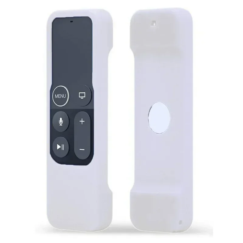 Colorful Silicone Protective Case Cover Anti-fall Skin for Apple TV 4 Remote Control Dust-proof Waterproof Protector Cover: Yellow