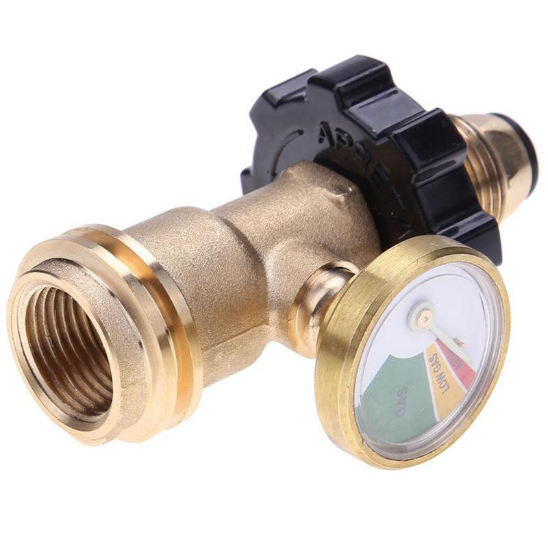 POL Propaan Gas Gauge Tafel QCC1 BBQ Druk Ventiel Propaan Tank Druk Test Instrument Gereedschap