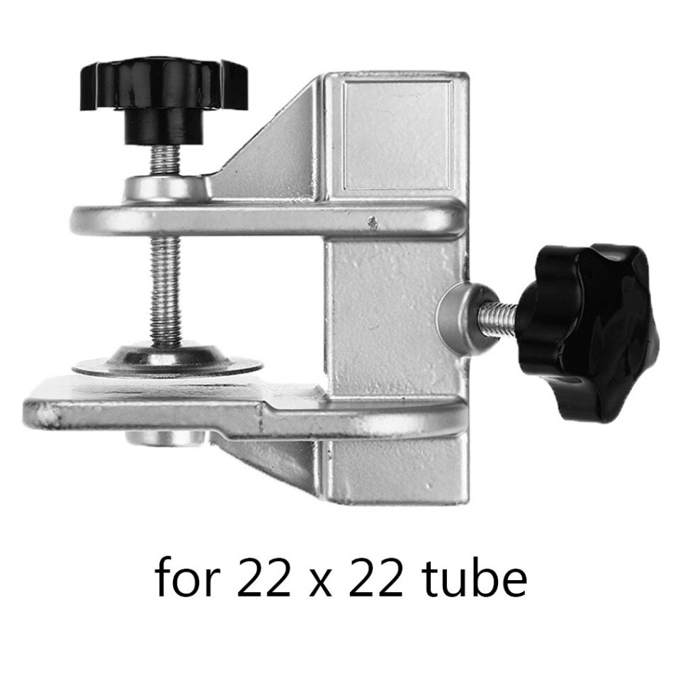 Pinza de soporte para mesa de aseo de mascotas accesorio de sujeción para secador de pelo, Clip para perros y gatos, herramientas de peluquería, soporte de secador: for 22x22 tube