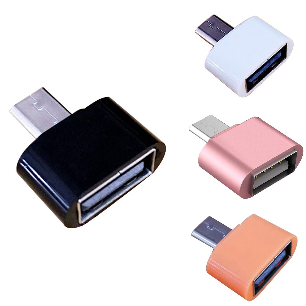 Universal Durable Mini Micro a USB 2,0 OTG adaptador conector para Android Teléfono Móvil accesorios electrónicos