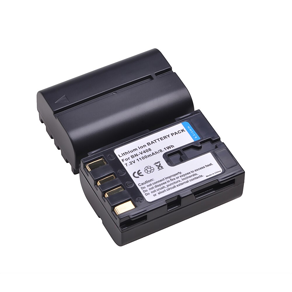 1100mAh 7.2V BN-V408U BNV408U BN-V408 BNV408 Battery for JVC GR-D230US GR D30 D30E D30U D30US D31EK D31US D32 Camcorder.