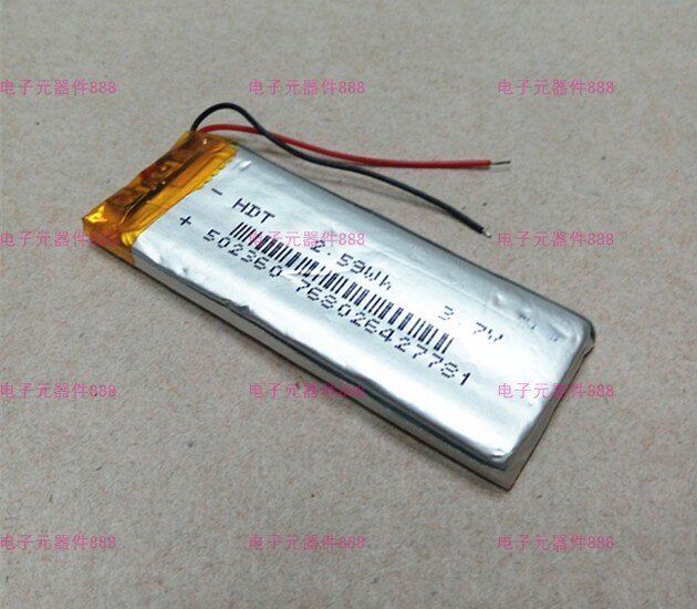 3.7V lithium-polymeer oplaadbare batterij 502360 502260 MP3/4/5 Bluetooth batterij Oplaadbare Li-Ion Cel batterijen