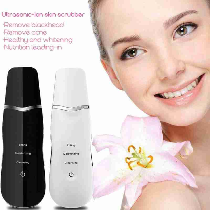 Ultraschall Gesicht Haut Wäscher Reiniger Peeling Vibration Mitesser Entfernung Peeling Poren Reiniger Werkzeuge Wiederaufladbare