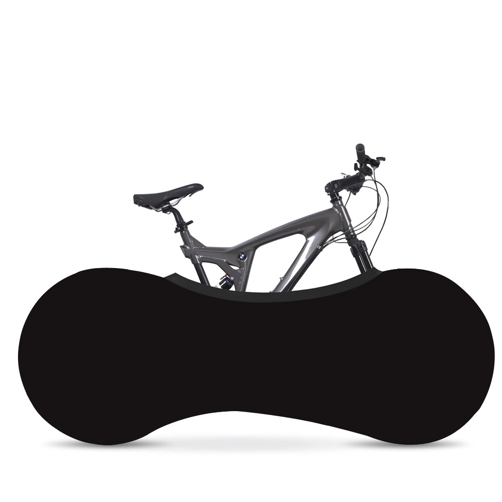 Cubierta de Interior para bicicleta de montaña, tela elástica de , 26-28 pulgadas, cubierta antipolvo, protección de neumáticos, almacenamiento de accesorios para bicicleta: 1