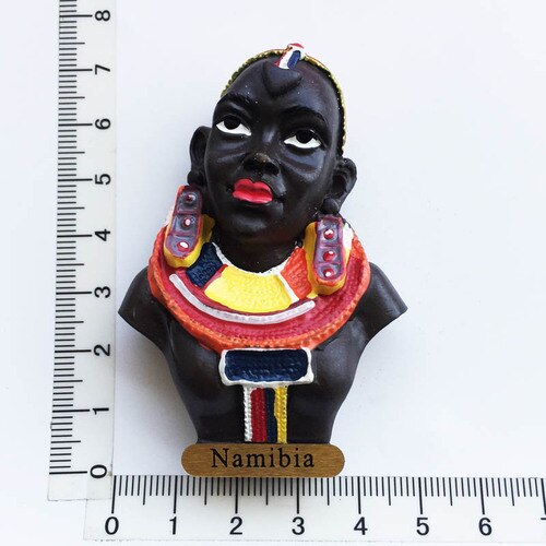 Afrika namibia turist køleskab magnet souvenir 3d harpiks køleskab magneter til køkken tilbehør dekoration hjem: 6