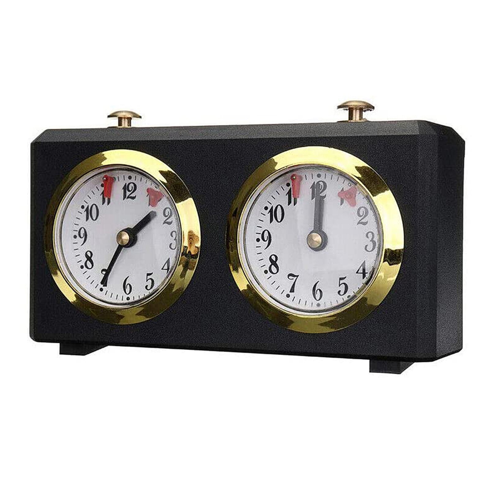 Internationalen Dame Analog Schach Uhr-Mechanische Schach Uhren Garde-Schach Uhr zählen hoch Nieder Spiel Zubehör