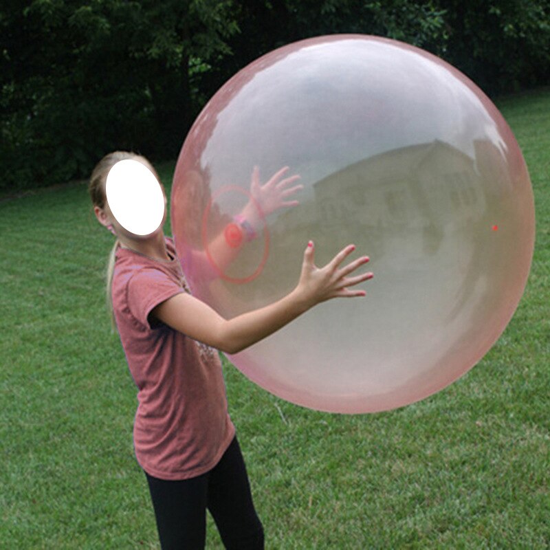 1Pcs Children Outdoor Soft Air Water Filled Bubble Ball Blow Up Balloon Fun Party Game Summer for Kids Inflatable Toy Ball