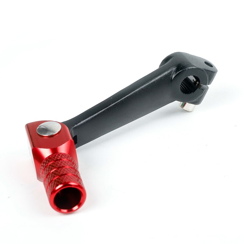 Shift Levers Gear Cb300 Aluminum Folding Gearbox Lever Motorcycle Accessories CNC Kayo T2 Kaio 140 Pit Bike Dirt Bike Bse M2: short Black Red