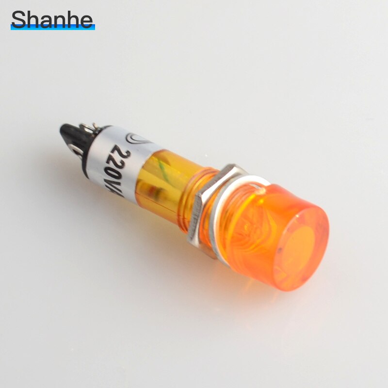 10mm Indicator pilot light signal light Indicator AC220V DC12V DC24V