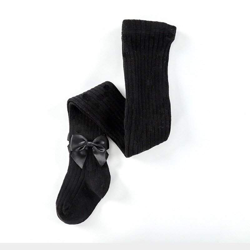 Lente/Herfst kinderen dans kousen voor baby meisjes kids leuke fluwelen panty panty kousen voor meisjes dans panty: Black