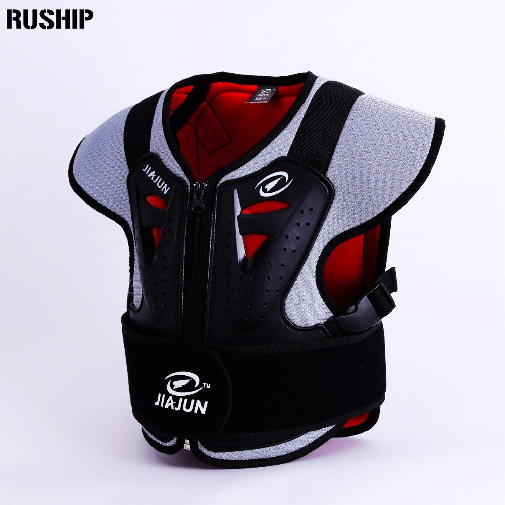 Colete de proteção profissional para crianças, suporte para costas, motocicleta, motocross, skate, proteção