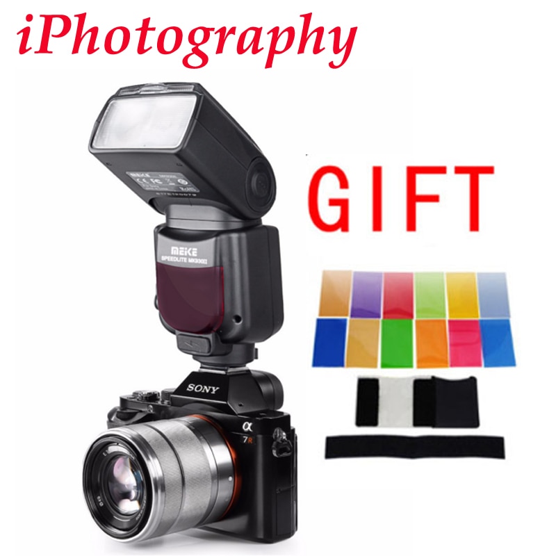 Meike mk -930 ii til sony mi hotshoe flash speedlite til  a7 a7r a7s ii  a6000 a6300 a6500 til alpha  a99 ii a77 ii