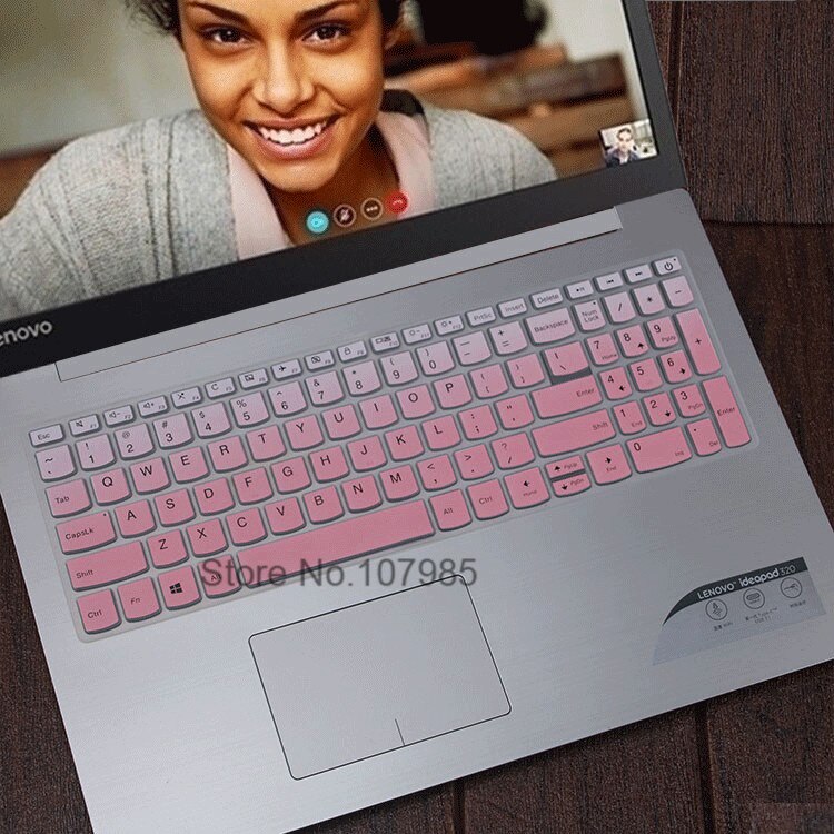 Coque de protection pour clavier d'ordinateur portable, étui pour Lenovo IdeaPad S145 (15 ") 15.6'' V145 V145 15ast 15IWL S 145: GradualPink