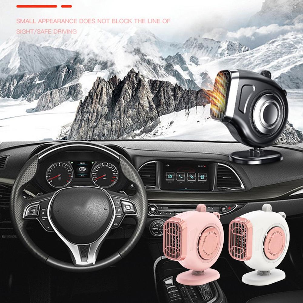 12v Auxiliary Heat Interior Dashboard Thermoelectric Heater Winter Air Heater Heating Car Electric Heater