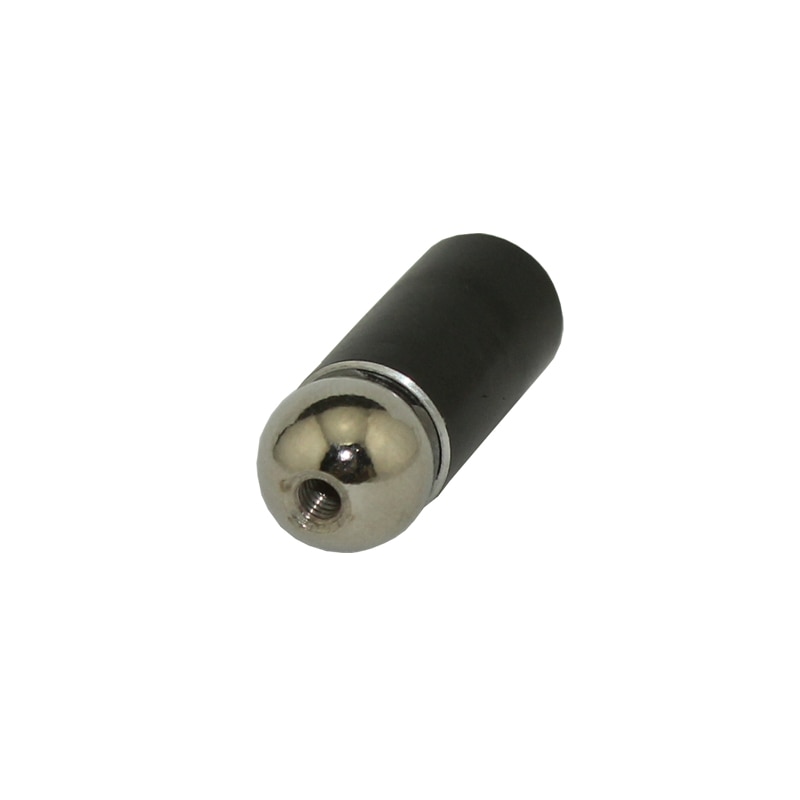 Kd310b stålkugler med  m3 skruehuller sort epoxy aluminium stang ende med gevind hul universal fleksibel magnetisk forbindelse