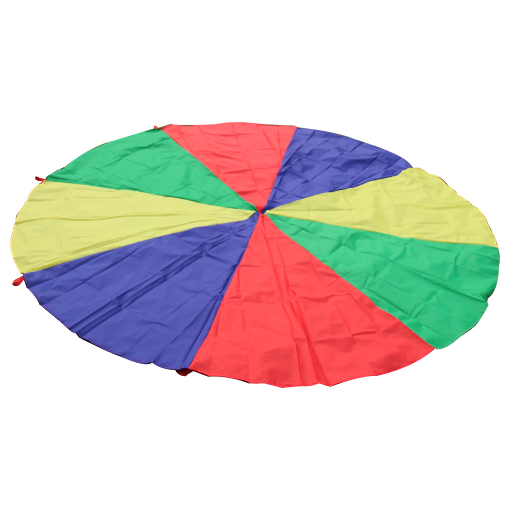 Relaxdays parachute spel - dansdoek - speeldoek - buitenspel kinderen