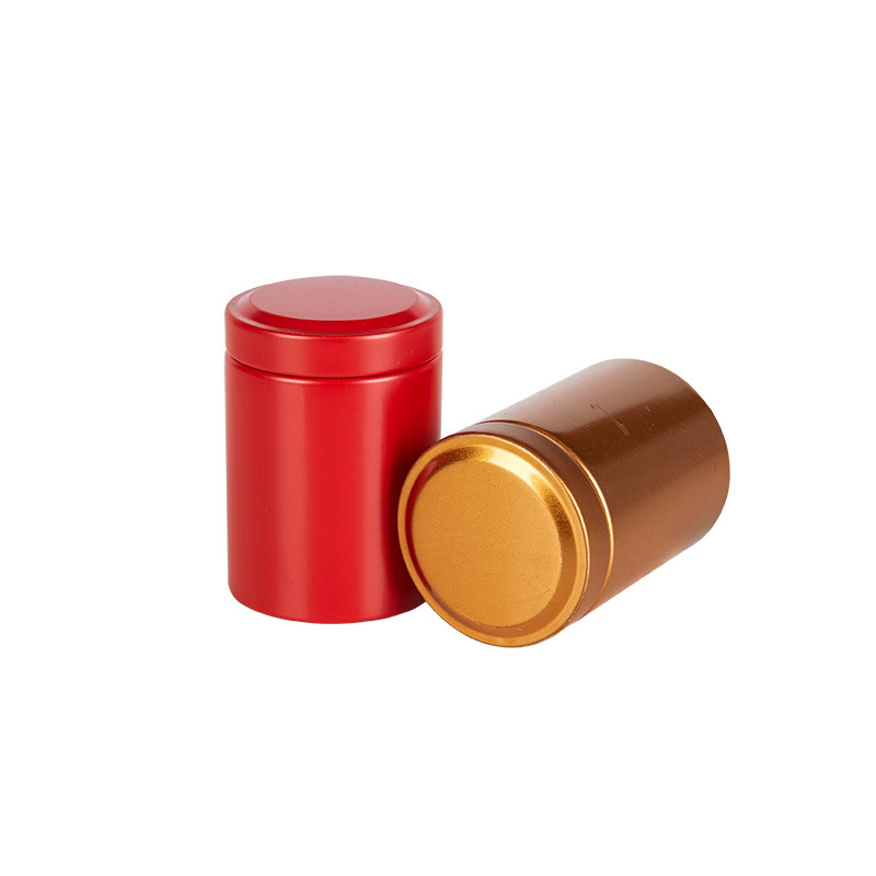 Yooap teboks liten mini boks universell forseglet jernboks tinnboks bærbar metallboks liten teemballasje