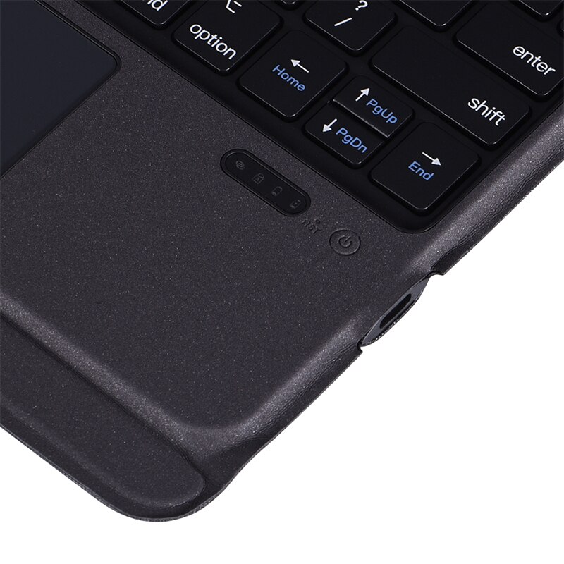 Bezprzewodowa klawiatura Bluetooth Touchpad Tablet skórzany pokrowiec na ipad Pro 10.5/Air 3 10.5/7th 10.2 z klawiaturą na pióro