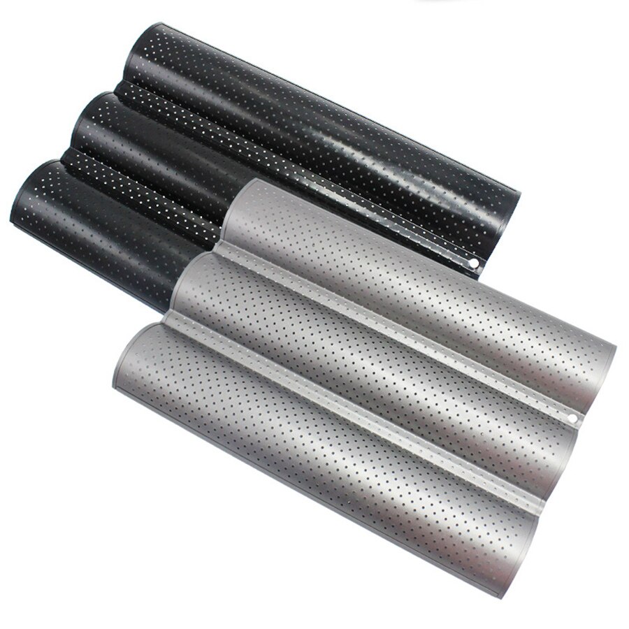 2/3/4pcs Non-Stick Bread Pans Baking utensils Tray Pastry Tools Loaf Baguette Mold Loaves Baking Tray Baguette Pan Bakeware