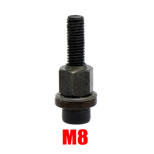 36pcs Rivet Nut Head Kit Iron Galvanized Hand Rivet Head Set with M3/M4/M5/M6/M8/M10 M3-M10 Nuts Assortment Simple Installation:  M8