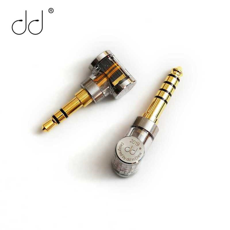 DD ddHiFi DJ35A DJ44A 2.5mm Balanced female to 4.4mm Balanced Male/3.5mm single end Male adapter use for HIFIMAN FiiO etc.