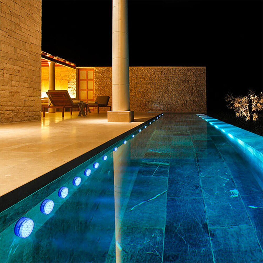 Multi Color Submersible LED Underwater Light LED Remote Control Submersible Light Multi Color Underwater Swimming Pool Lamp