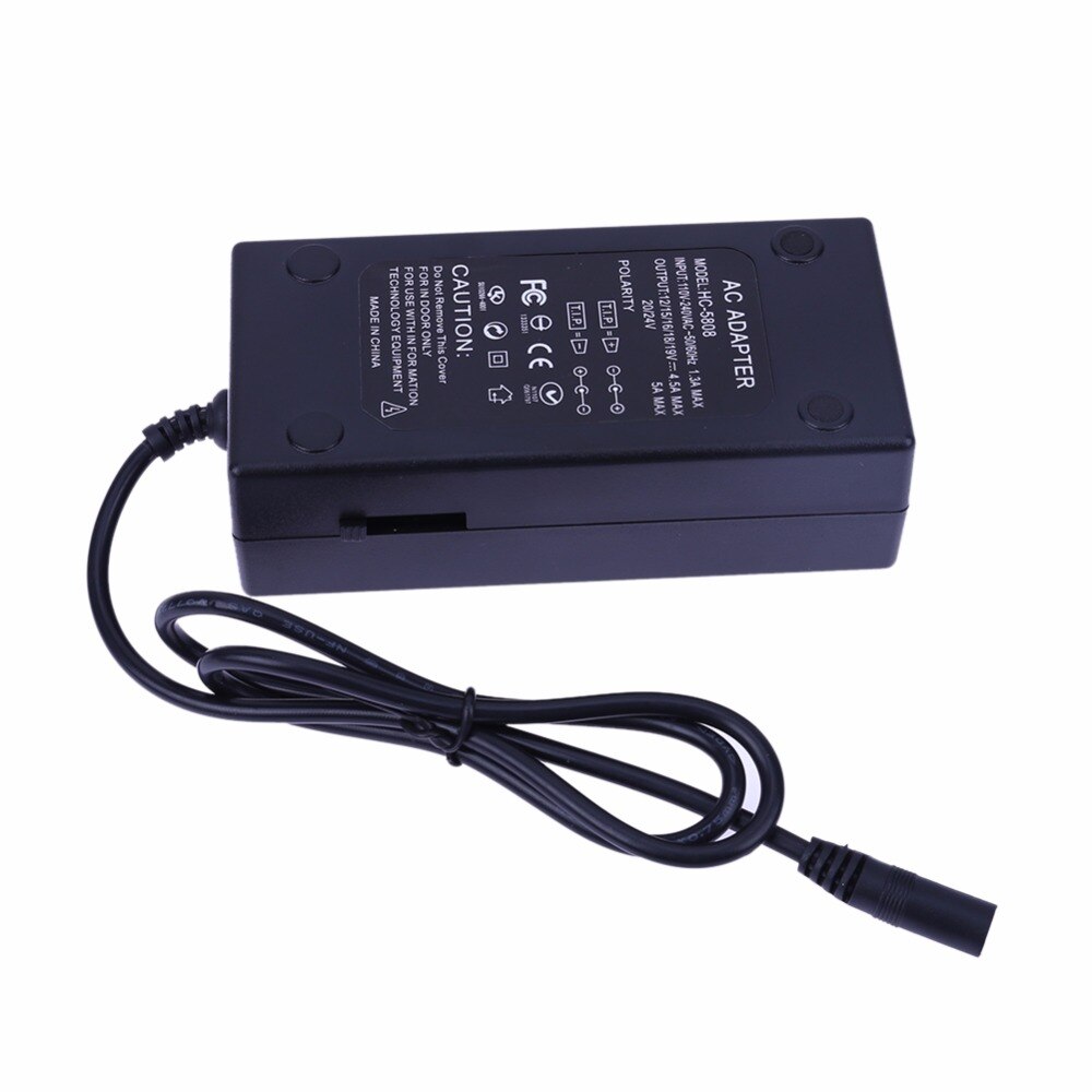 Universal EU Plug Notebook PC Charging Power Adapter Cord AC Wall Charger Supply Plug for Laptop PC Computer with 8 Tips