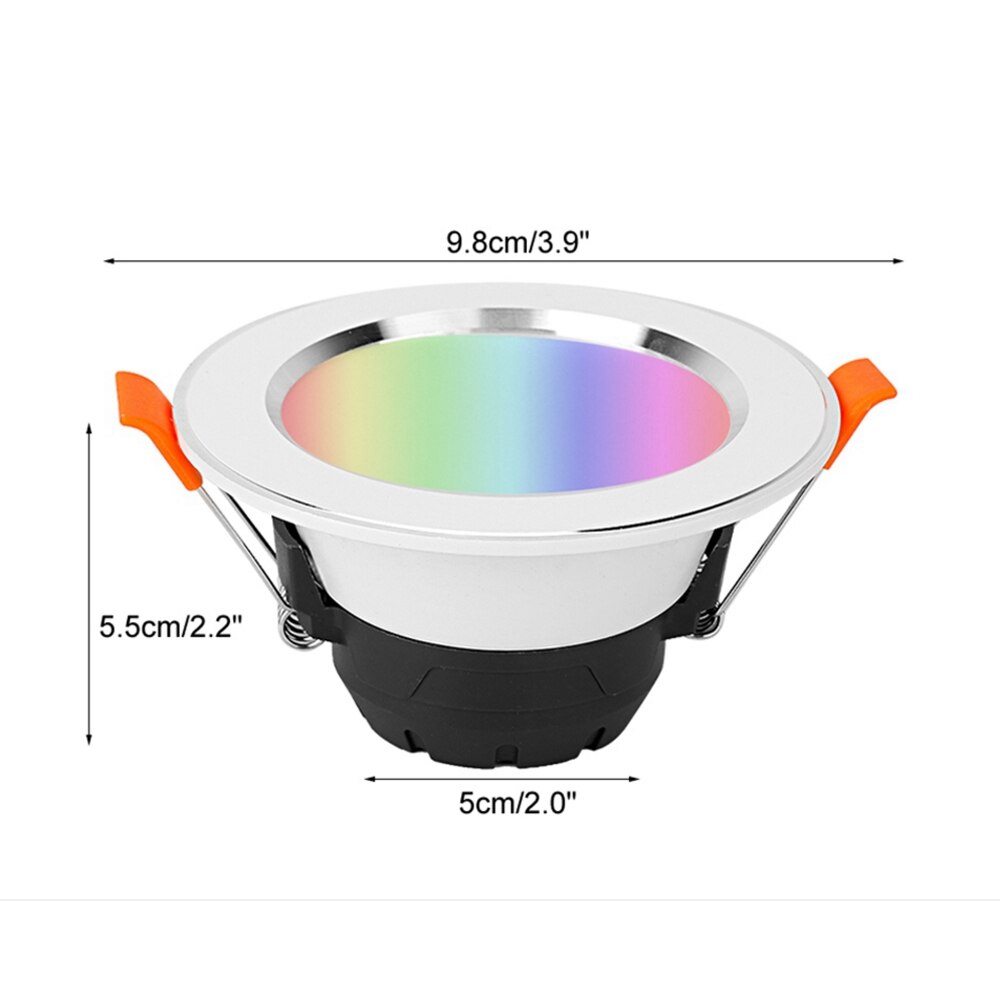 Led Downlight Lamp 10W 230V 110V Downlights Met Dimmen Plafond Verzonken Verlichting Ronde Led Panel Licht Smart wifi Downlight