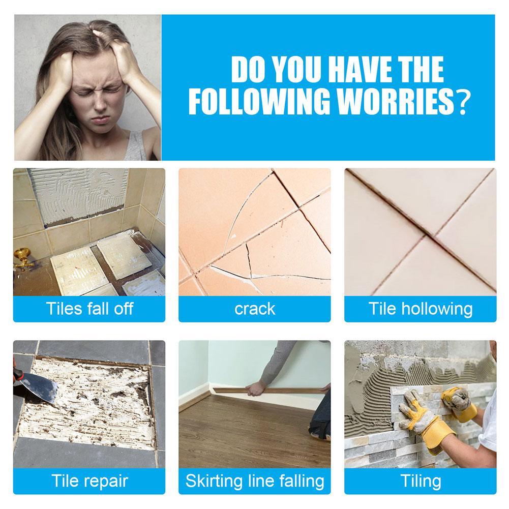 30/50Ml Multi-Gebruik Tegel Reparatie Lijm Lijm Gebonden Lijm Renovations Tegel Reparatie Tool Tegel Duty zware Adhesive Home Loo K1Y2