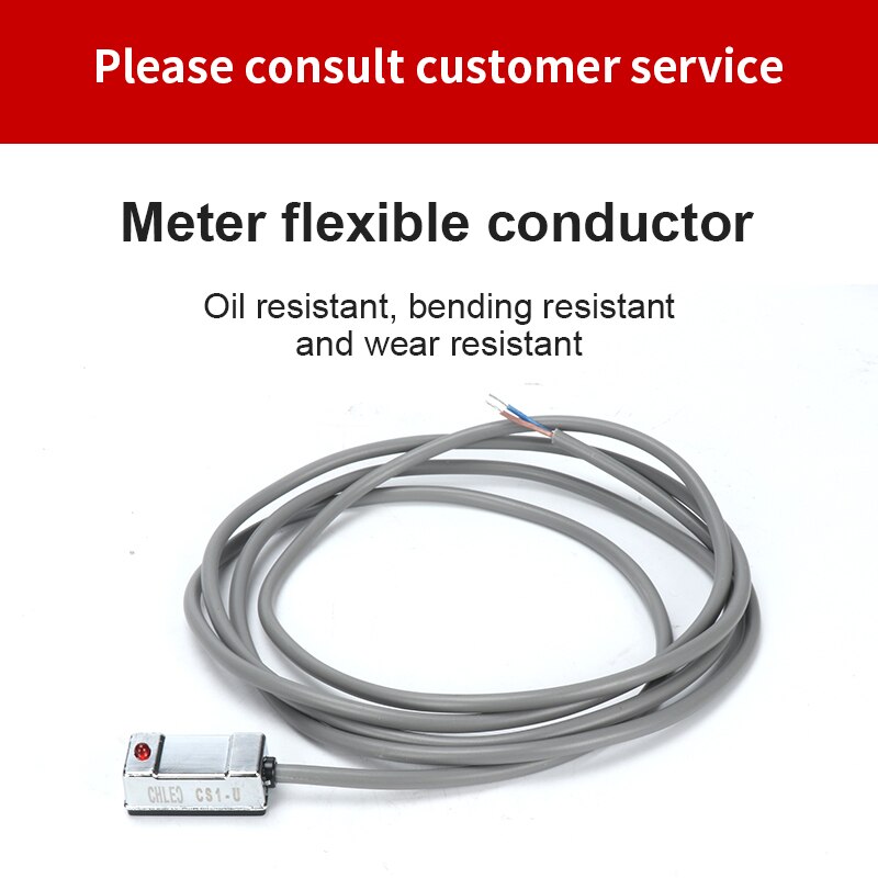 CHLED 10PCS Air Pneumatic Cylinder Magnetic Reed Switch Sensor Magnetic switch CS1-F CS1-J CS1-D CS1-G D-C73 D-A93 D-Z73 D-A73